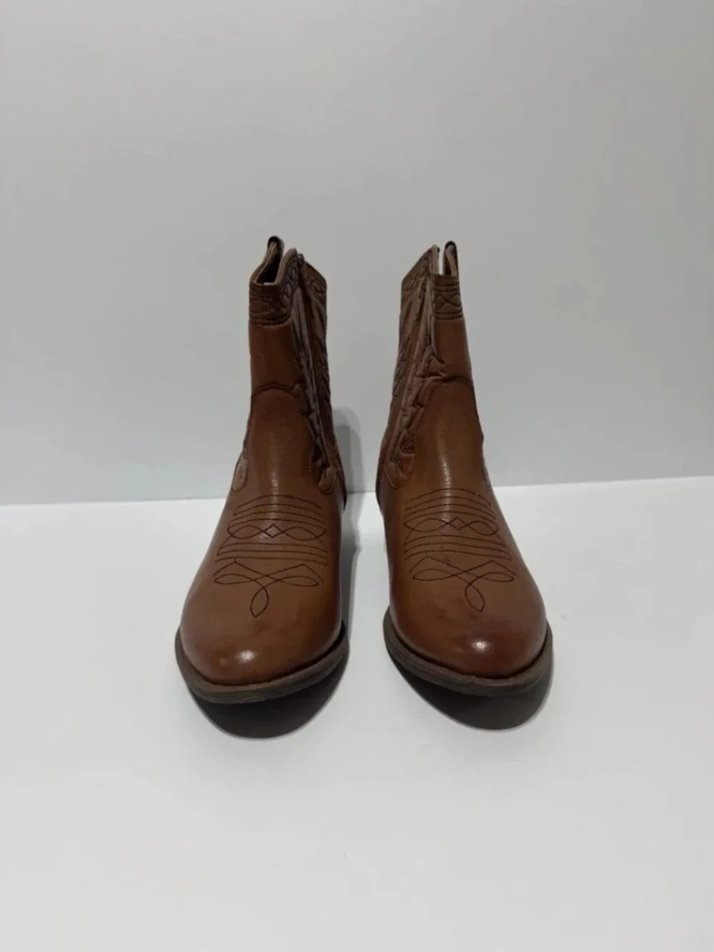 Matisse Womens Pistol Western Boots Cognac Size 9.5W